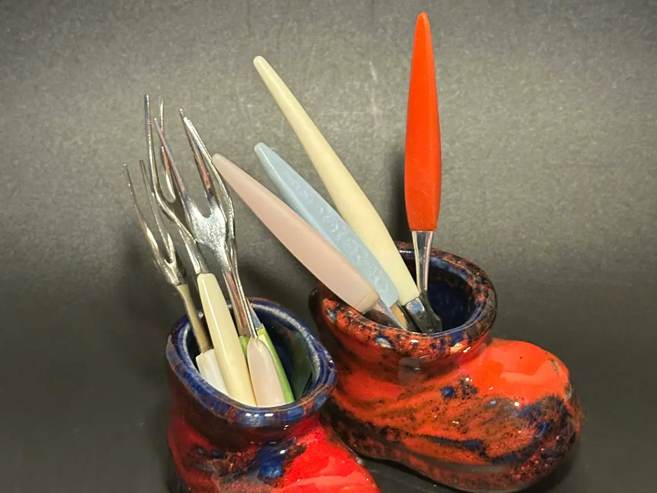 Billede 7 - Vintage pyntegenstande af keramik. 