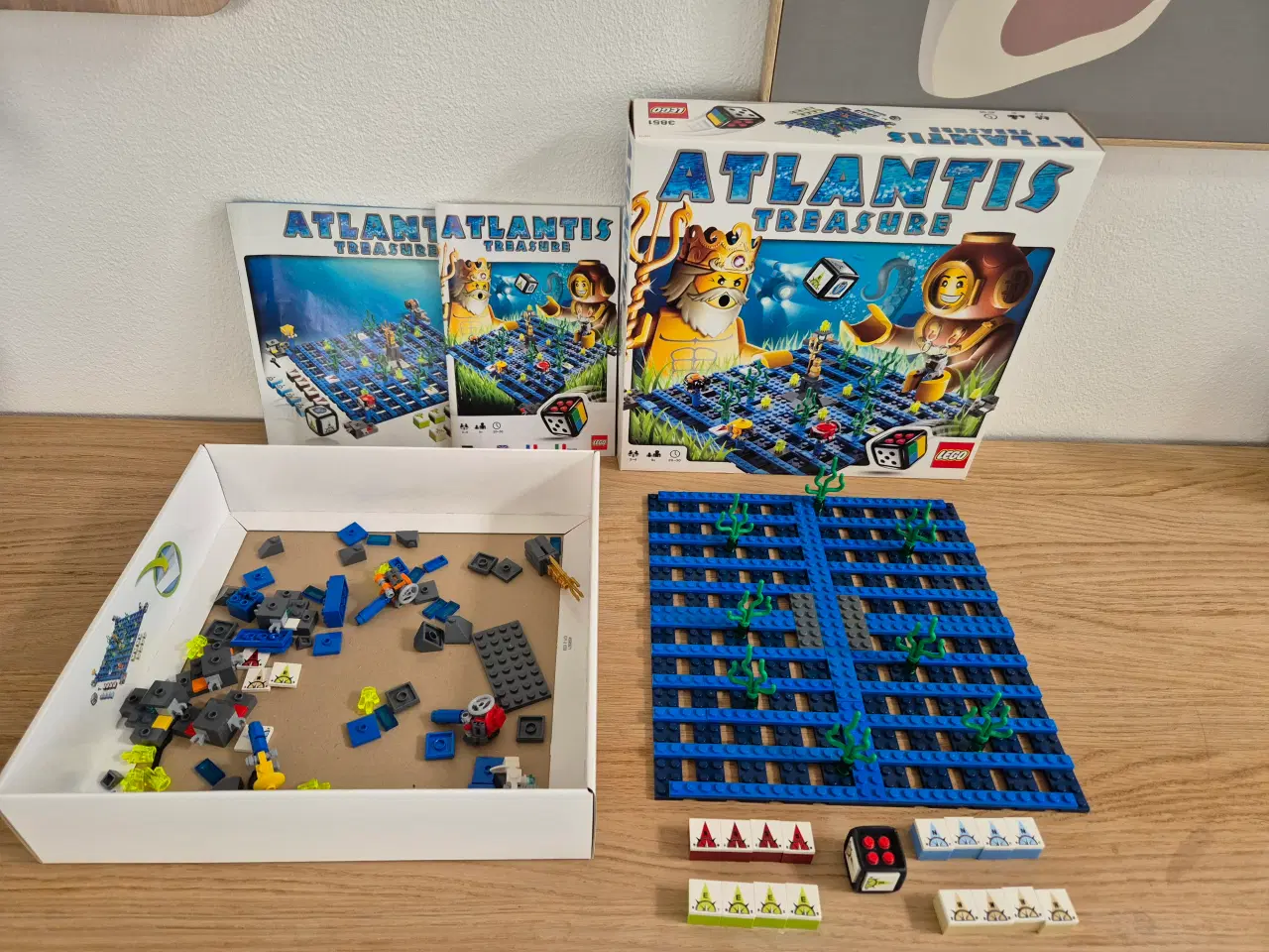 Billede 1 - Lego Atlantis Treasure 3851, Enkelte dele kan måsk