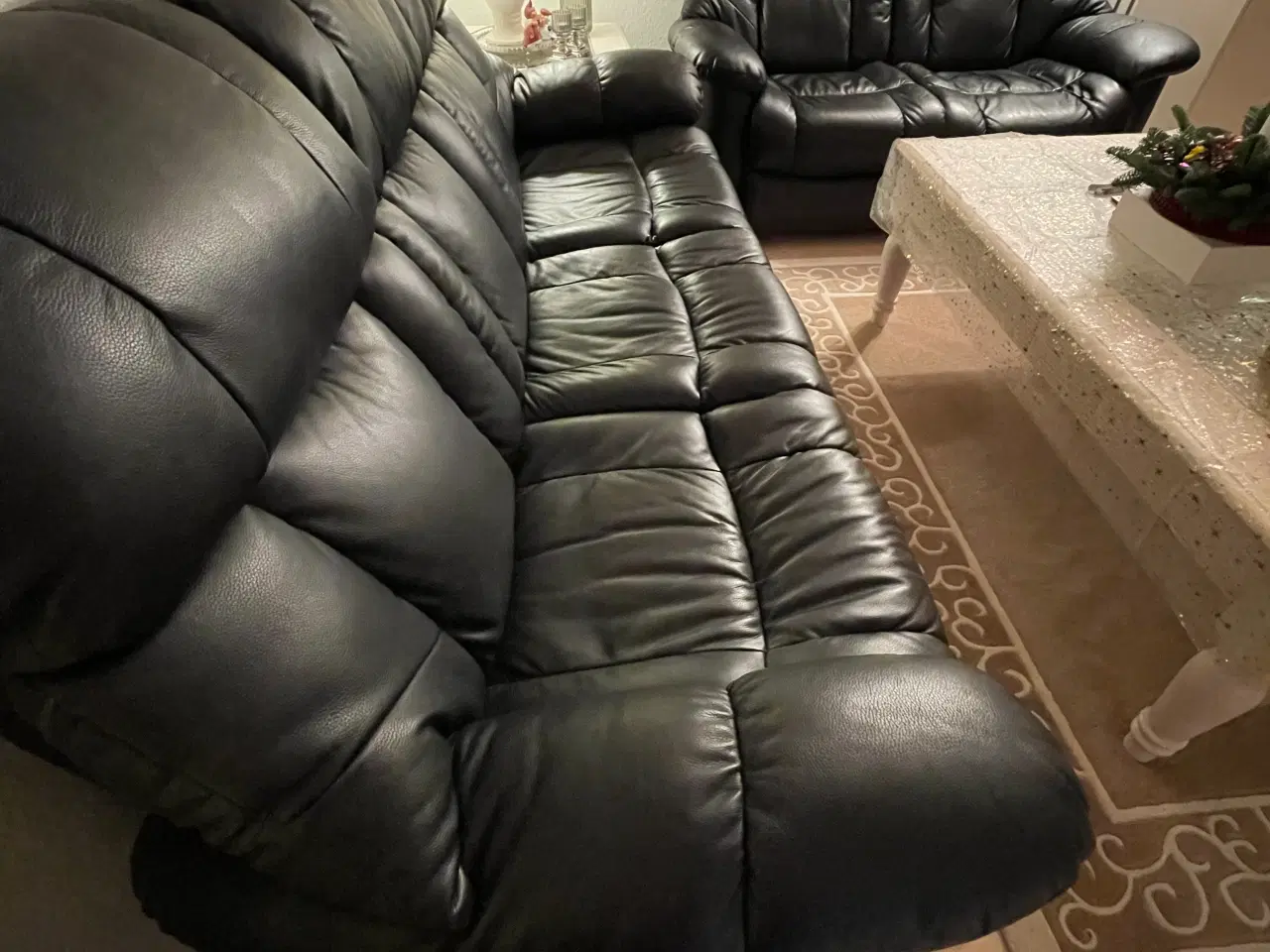 Billede 4 - 2 læder sofaer