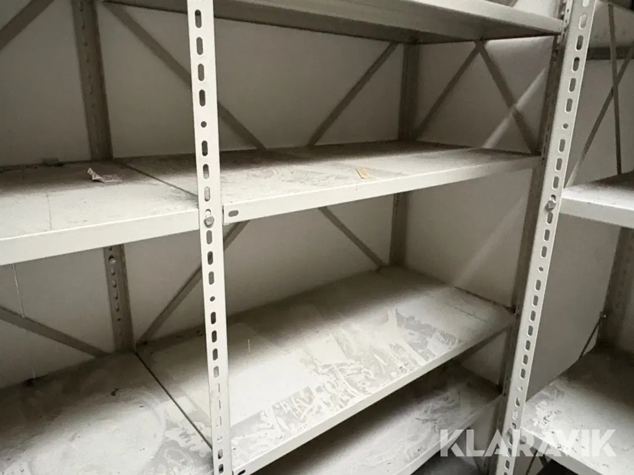 Billede 8 - Værkstedsreoler 6 sektioner