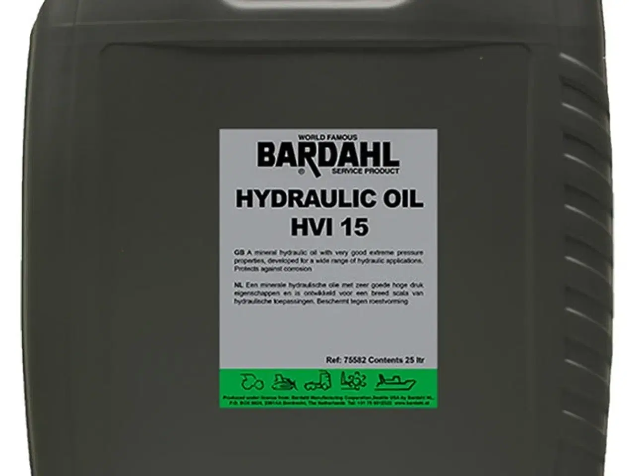 Billede 1 - Bardahl 25 Ltr. Hydraulic Oil H15