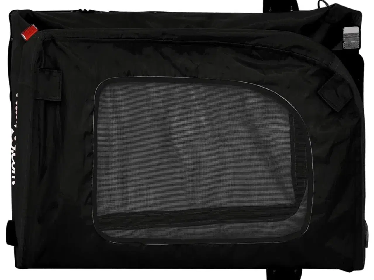 Billede 10 - Cykeltrailer til kæledyr oxfordstof og jern sort