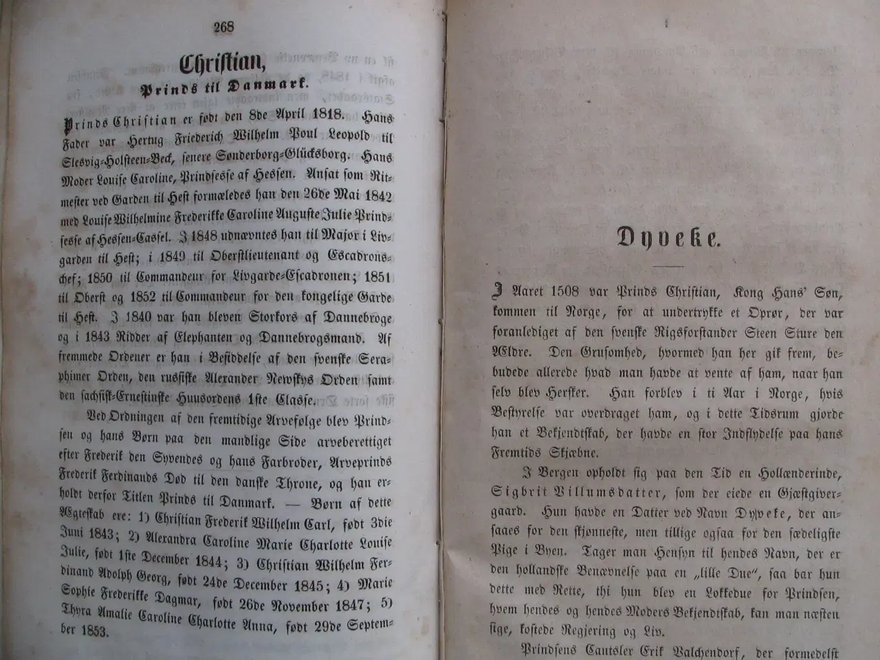 Billede 8 - L.J. Flamand. Danmarks Historie. fra 1855