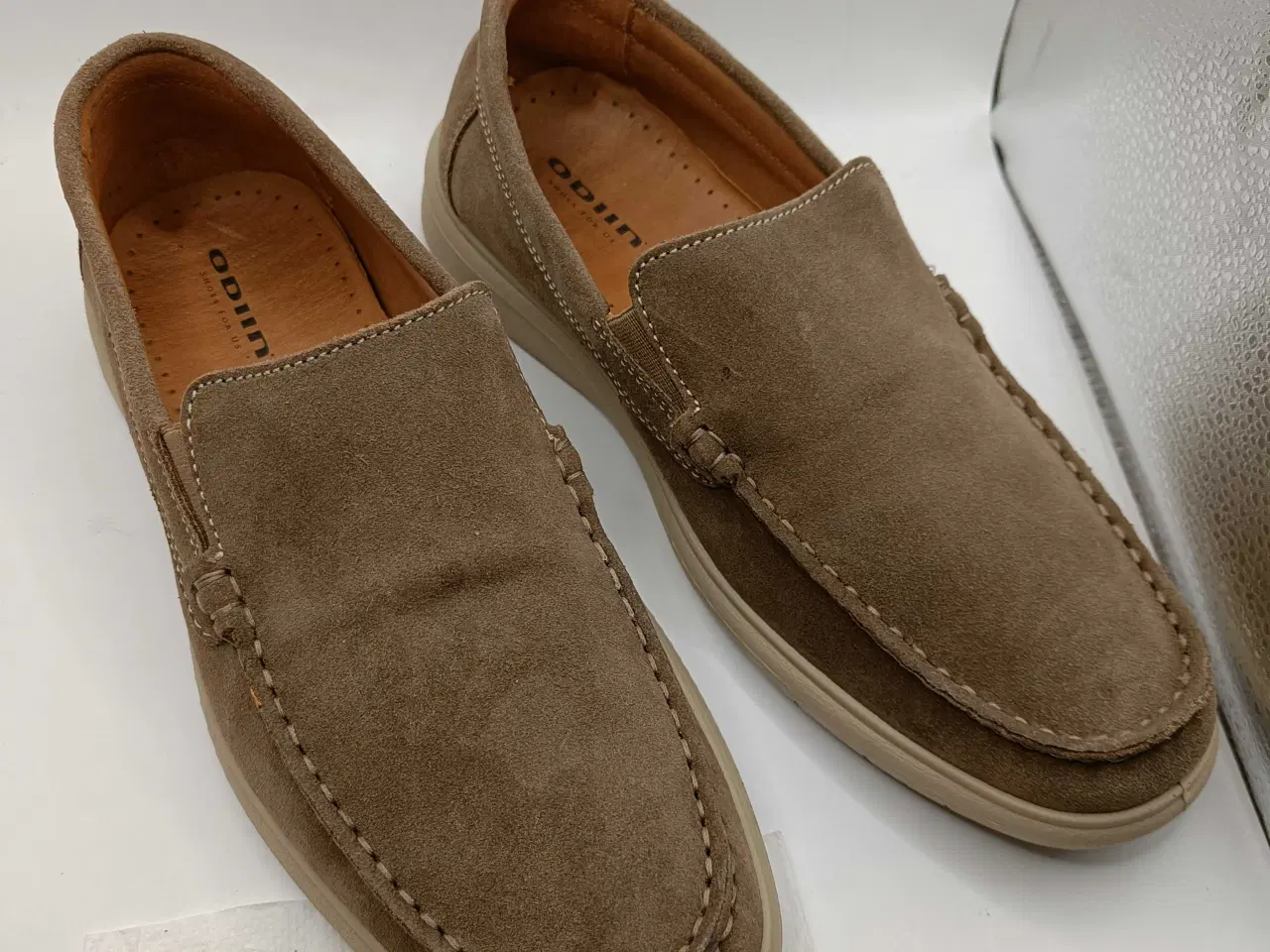 Billede 2 - Odiin brun ruskind sko 43str