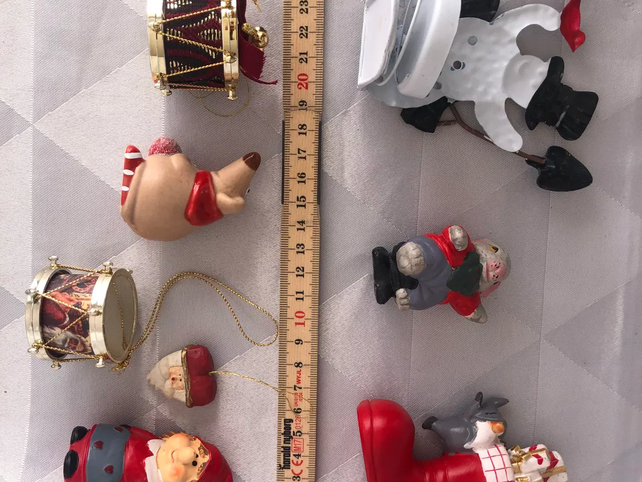 Billede 11 - Blandet julepynt i metal, træ, keramik og plast