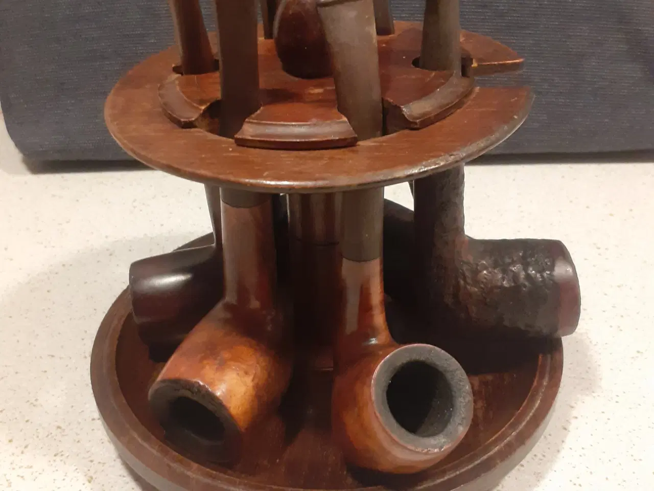 Billede 1 - Pibestativ til 6 piber i rundel