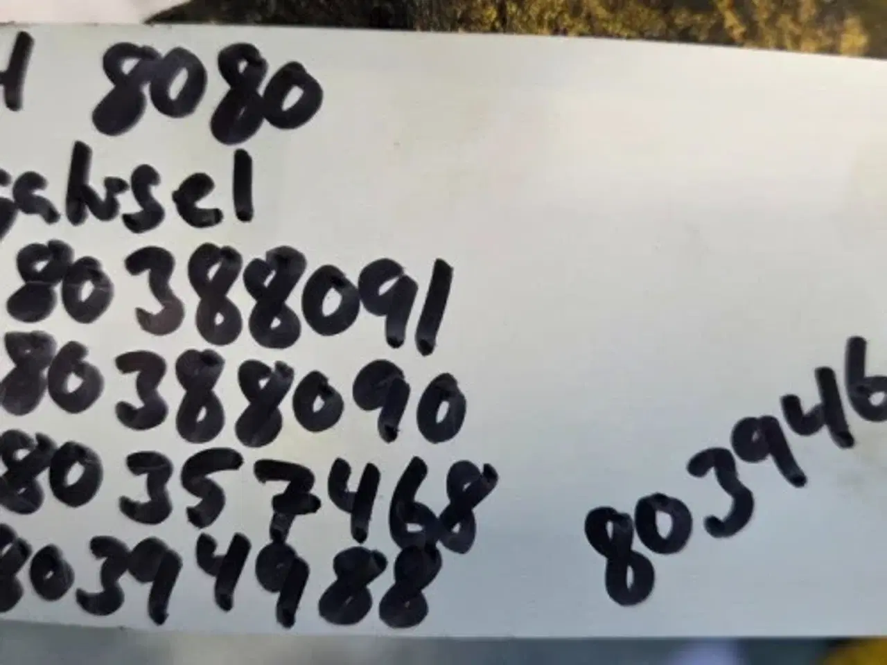 Billede 23 - New Holland 8080 Bagaksel 80388091