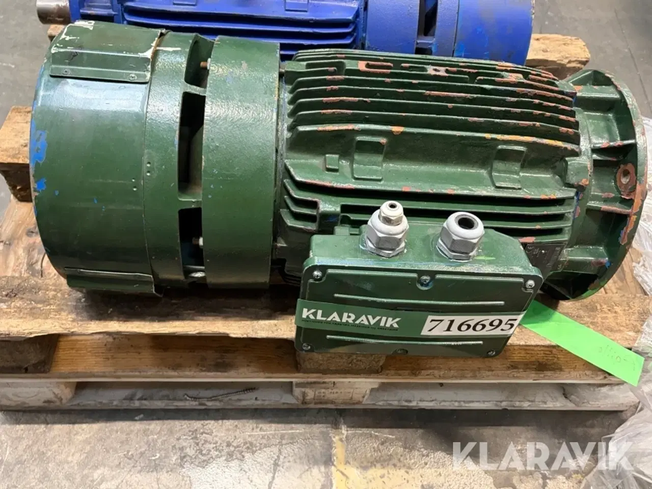 Billede 2 - Elmotor med bremse MGM BA 180 LB4