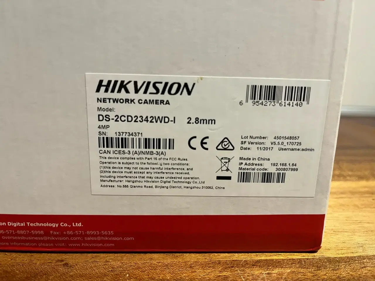 Billede 6 - HIKVISION DS-2CD2342WD-I Overvågningskamera