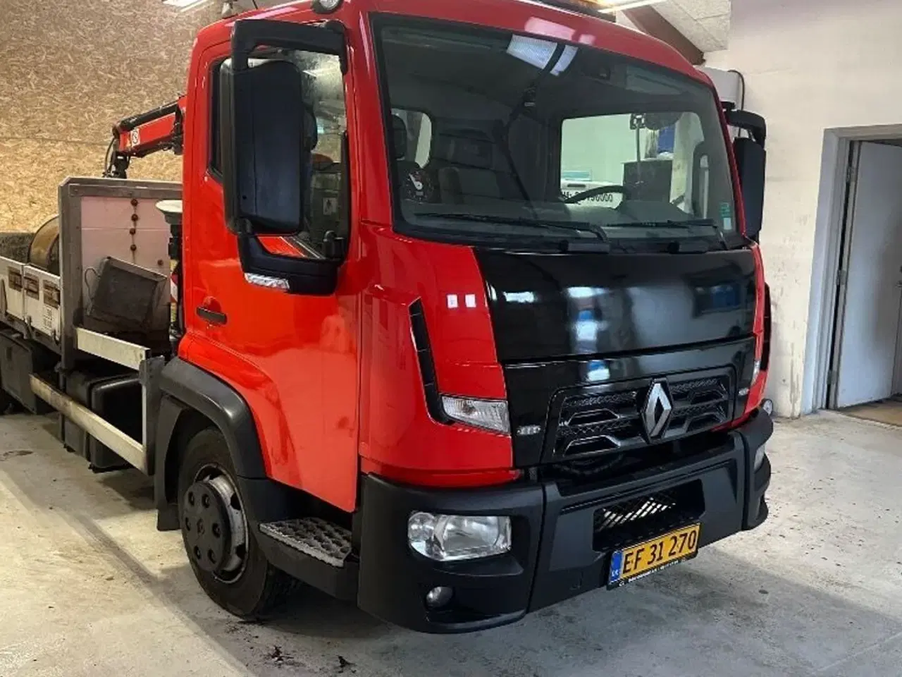 Billede 2 - Renault R 7,5 - 180 lastbil med kran