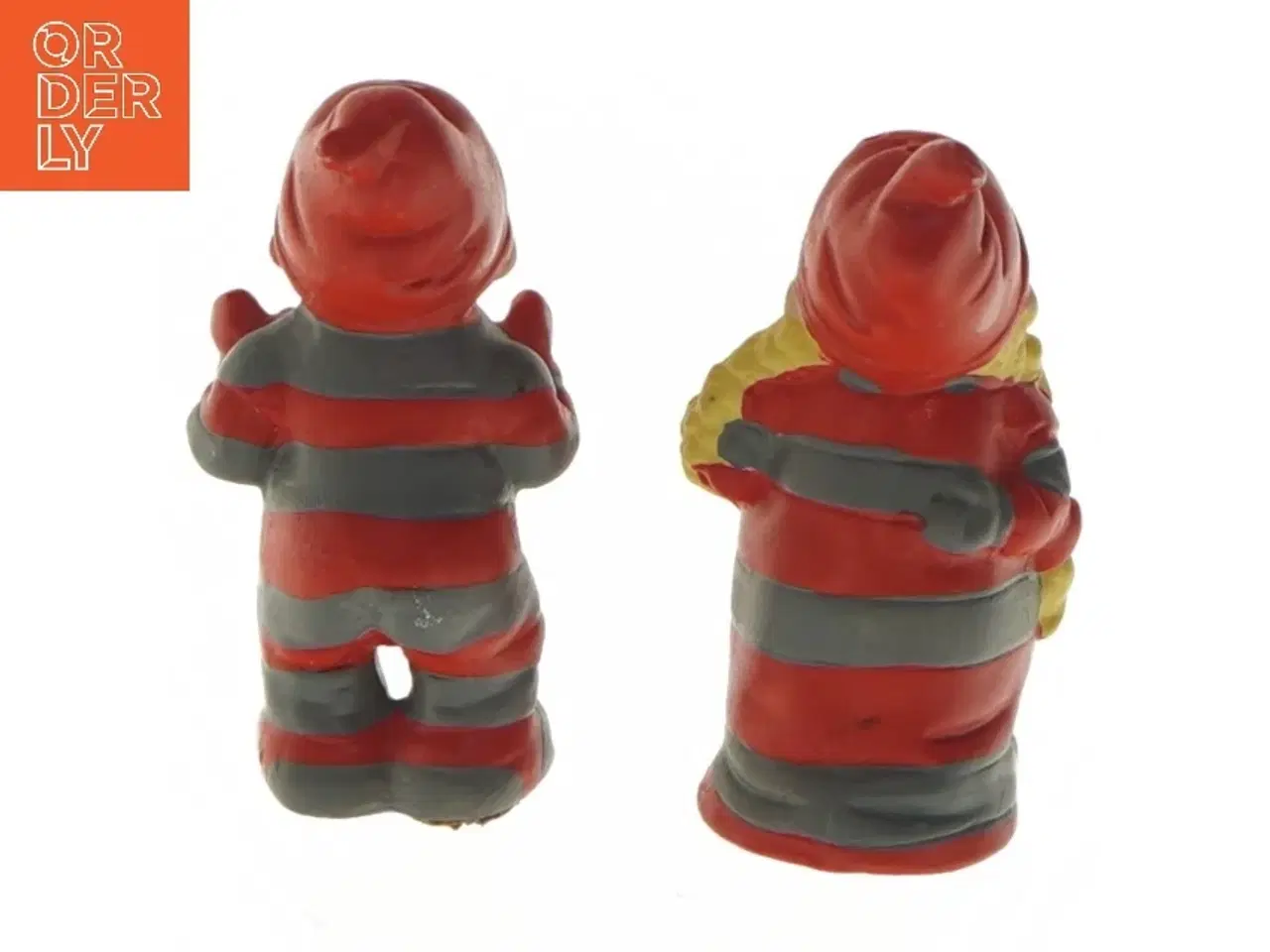 Billede 4 - Sæt af keramik nisse-krydderi beholdere fra Pobra (str. 9 cm)