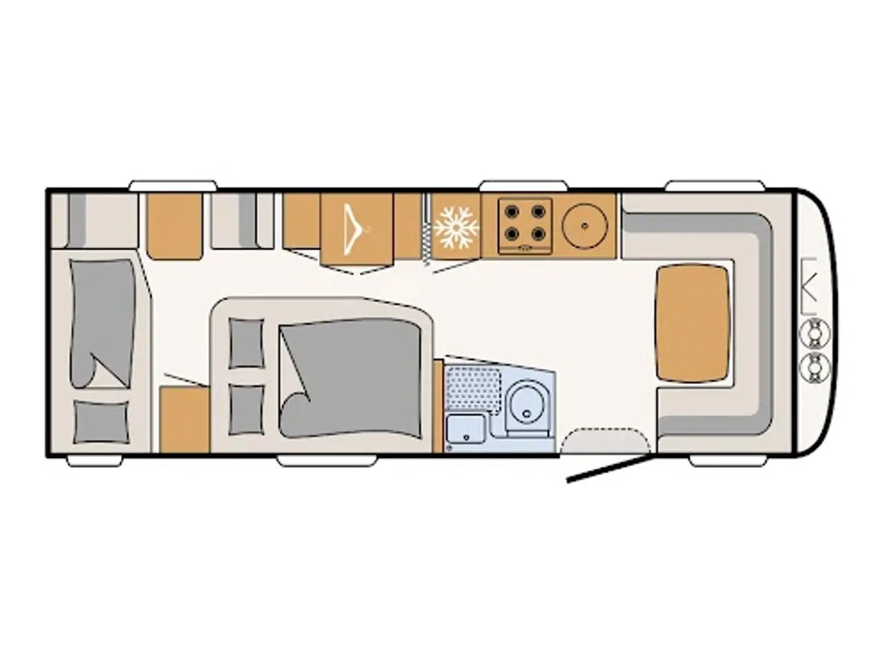 Billede 10 - Dethleffs 655 Generation Skandinavien