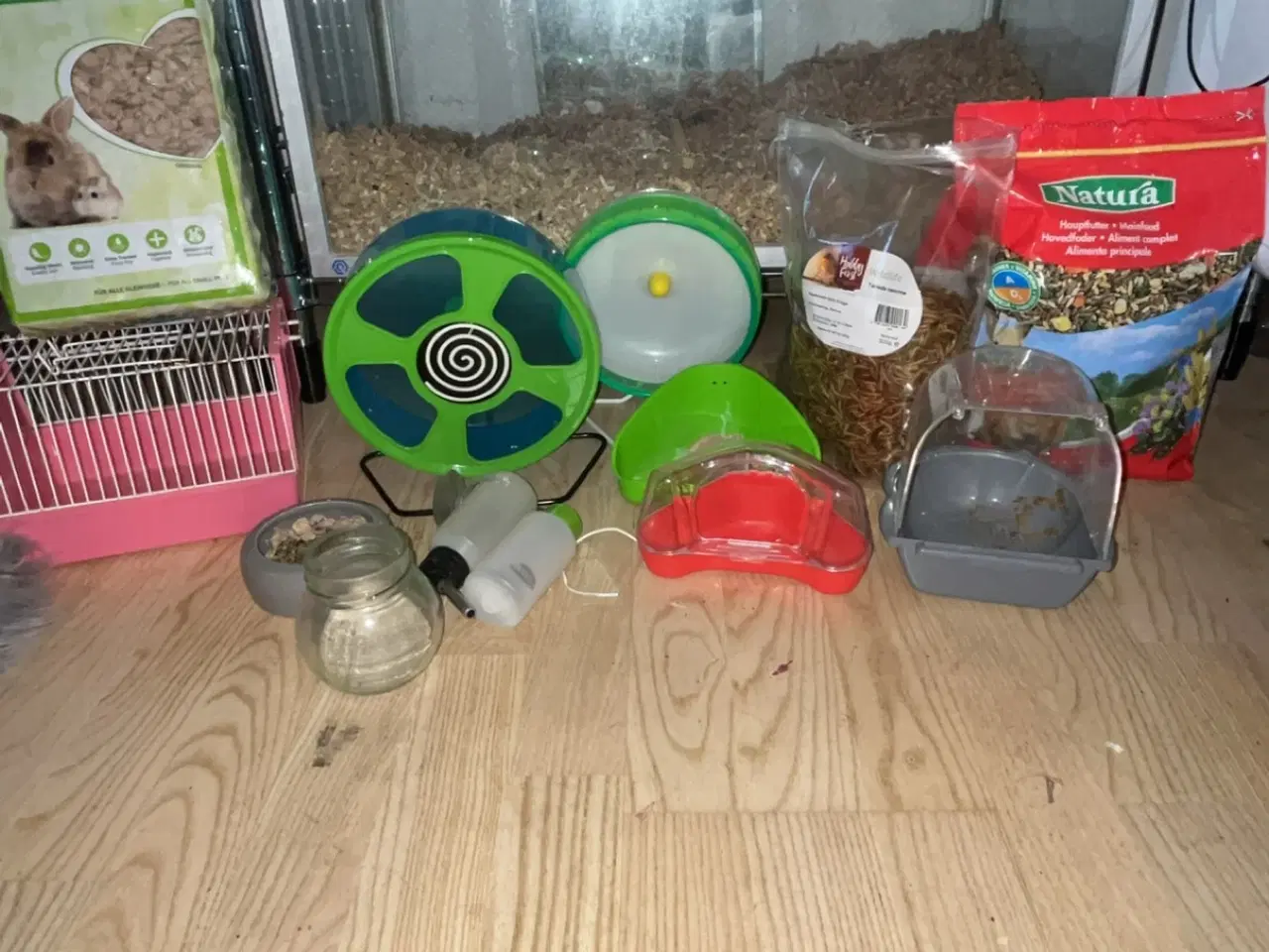 Billede 7 - Hamster + hamster ting/ bur