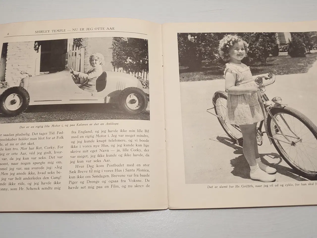 Billede 3 - Shirley Temple: Nu er jeg otte aar. Branner 1938