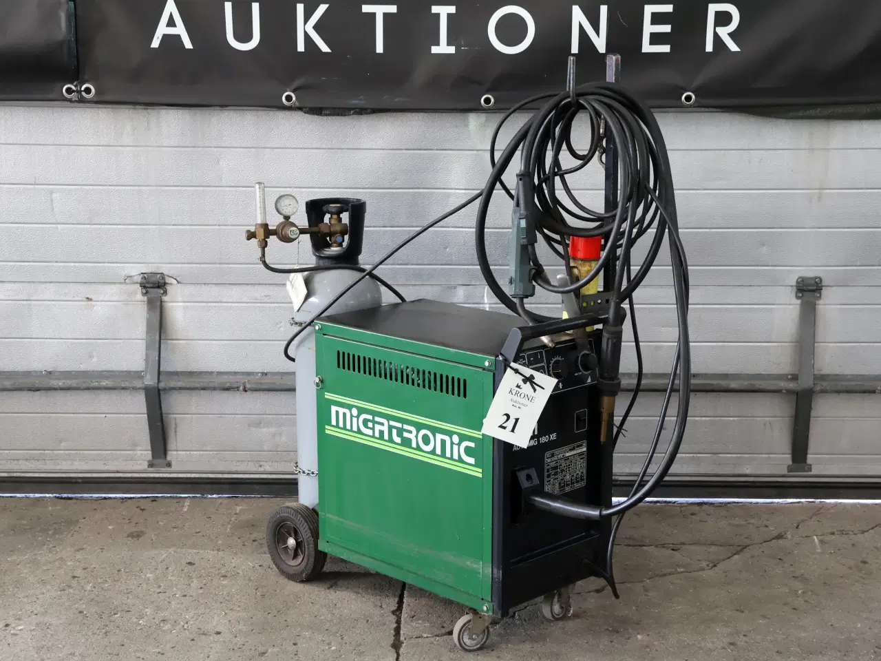 Billede 1 - Migatronic Automig 180XE Co2 svejser m/flaske