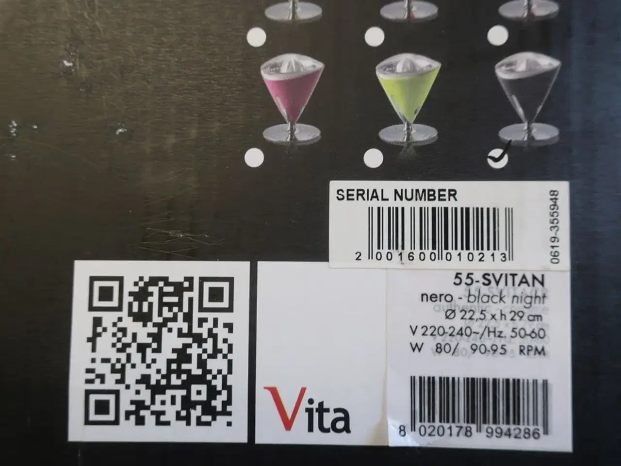 Billede 3 - Saftpresser Juicer BUGATTI VITA 55-SVITAN
