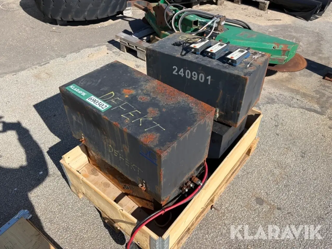 Billede 1 - Fjernstyret Hydraulik stationer Arctic 4 styk