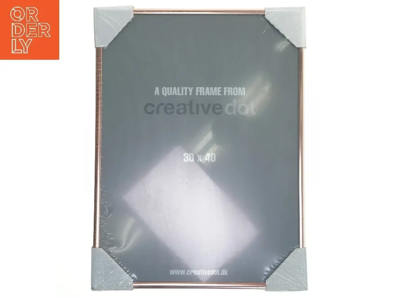 Billede 1 - Kobberramme 30x40 cm fra Creativedot (str. 30x40 cm)