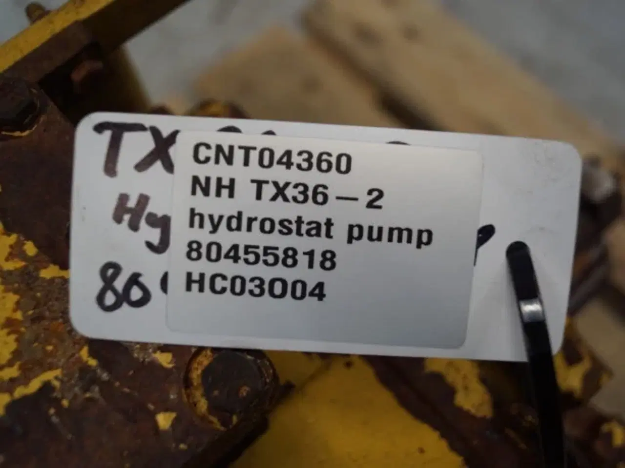 Billede 11 - New Holland TX36 Hydrostatpumpe 80455818