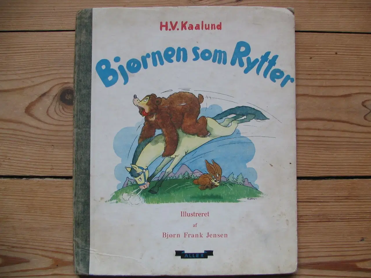 Billede 1 - Bjørnen som rytter, (fra ca.1945) 