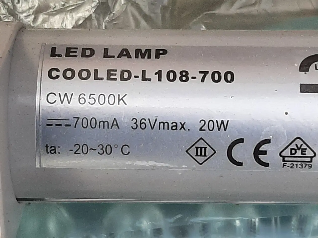 Billede 3 - Led lysstofrør 10 stk.