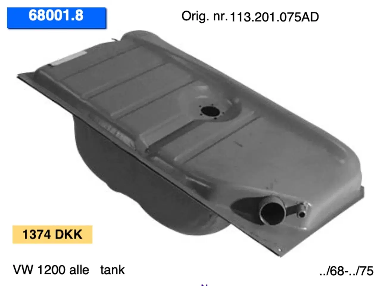 Billede 1 - Nye VW Personvogns tanke