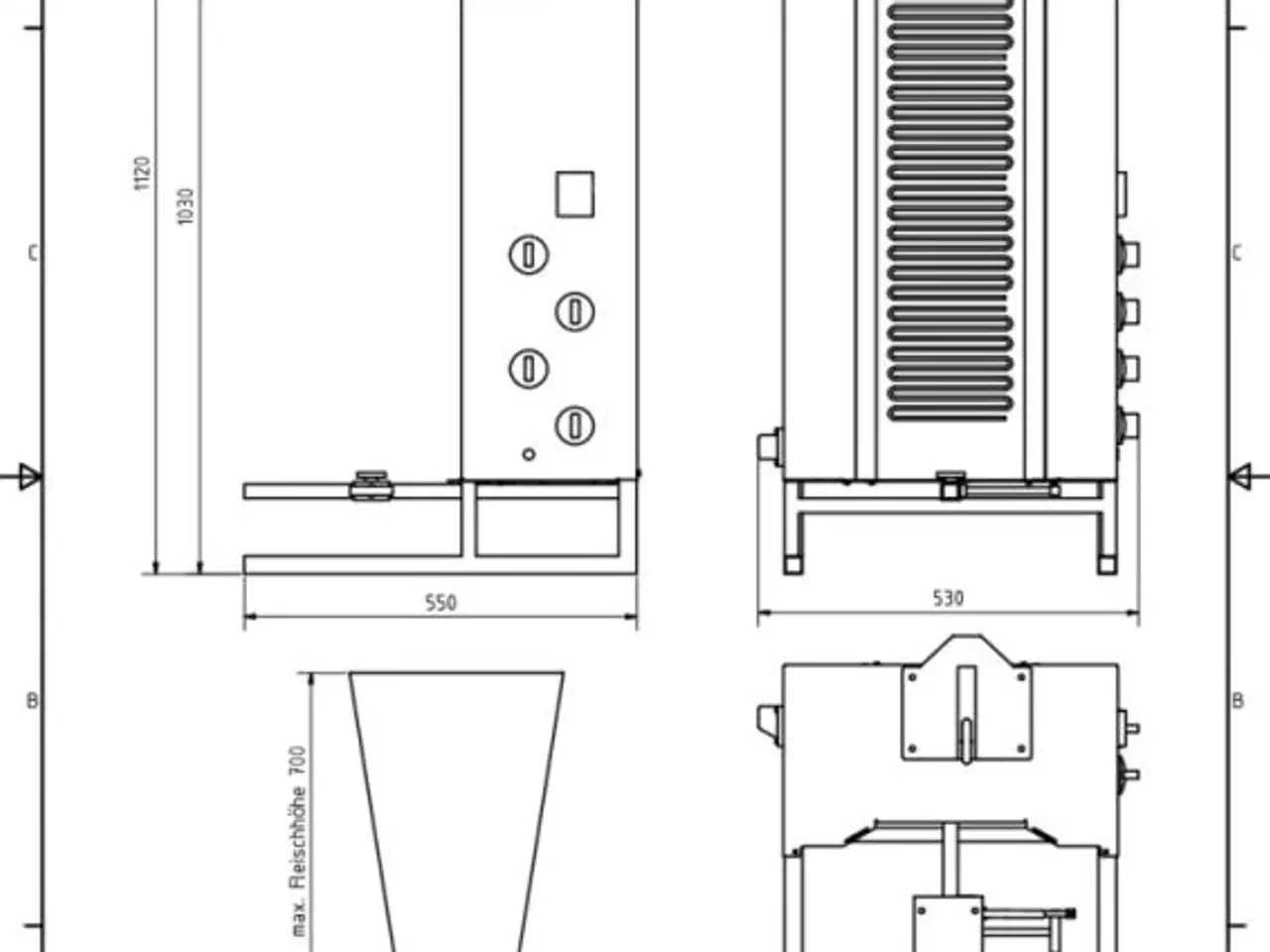Billede 2 - Kebab & Shawarma grill til el – 70 kg kød