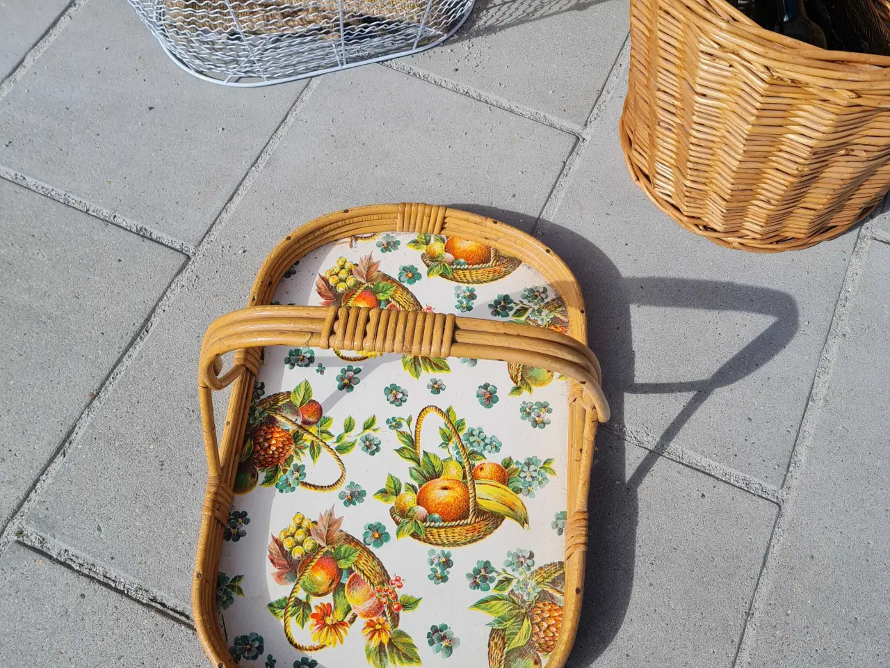 Billede 6 - Markedskurv, pilefletskurv  picnickurv, opbevaring