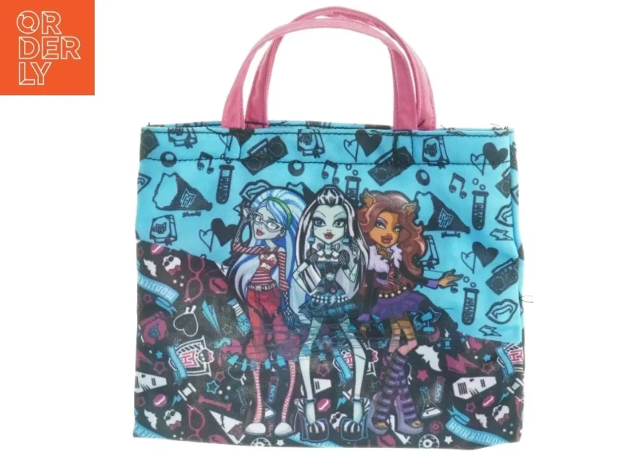 Billede 2 - Monster High Skoletaske (str. 18 x 21 cm)