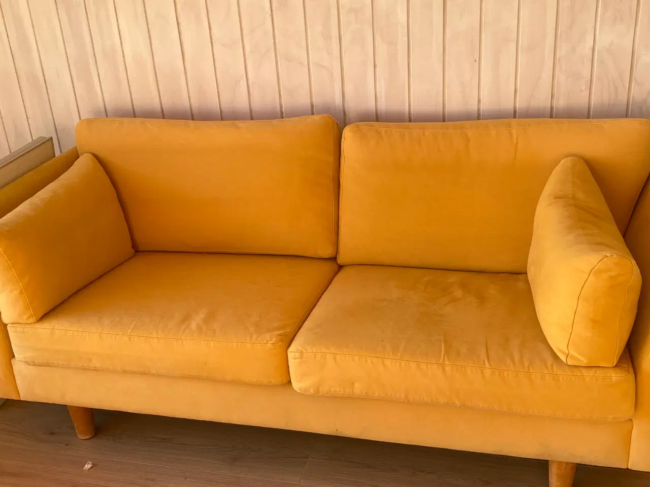 Billede 1 - Sofaer i gul alcantar