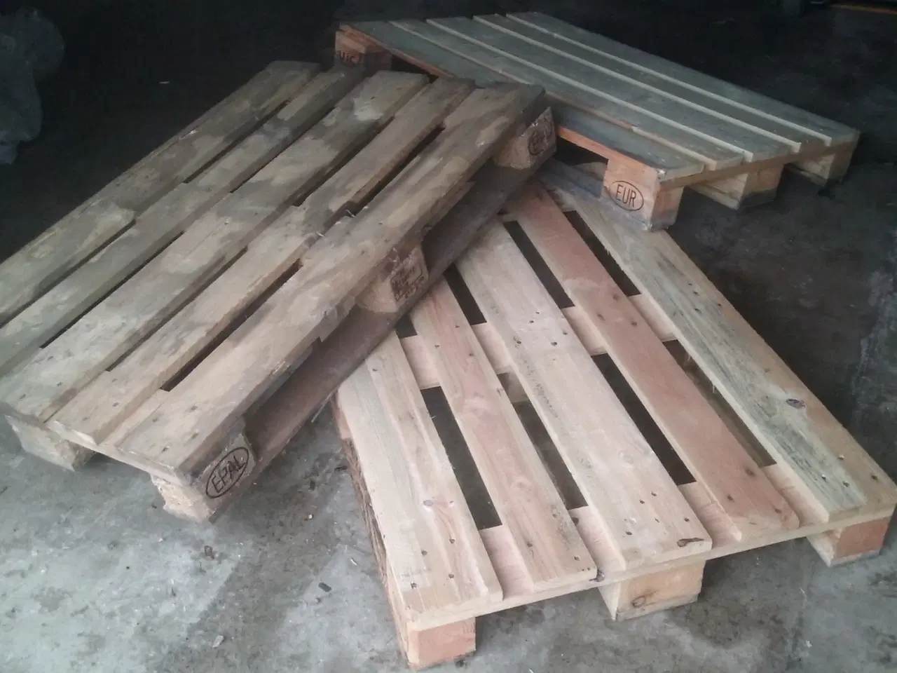 Billede 1 - 8 stk europaller / eupaller / træpaller