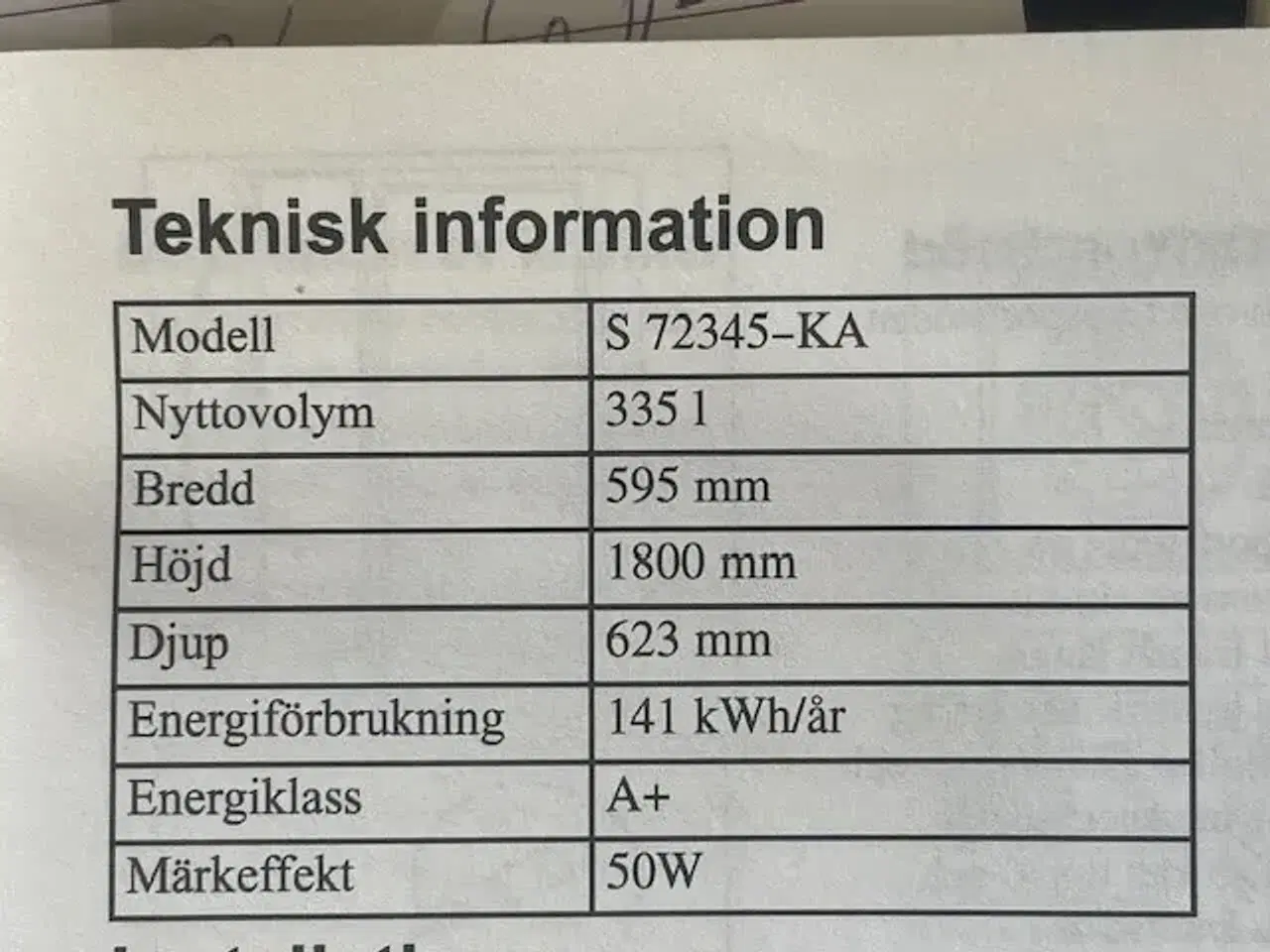 Billede 4 - Stort køleskab aeg / Electrolux Santo 72345-KA