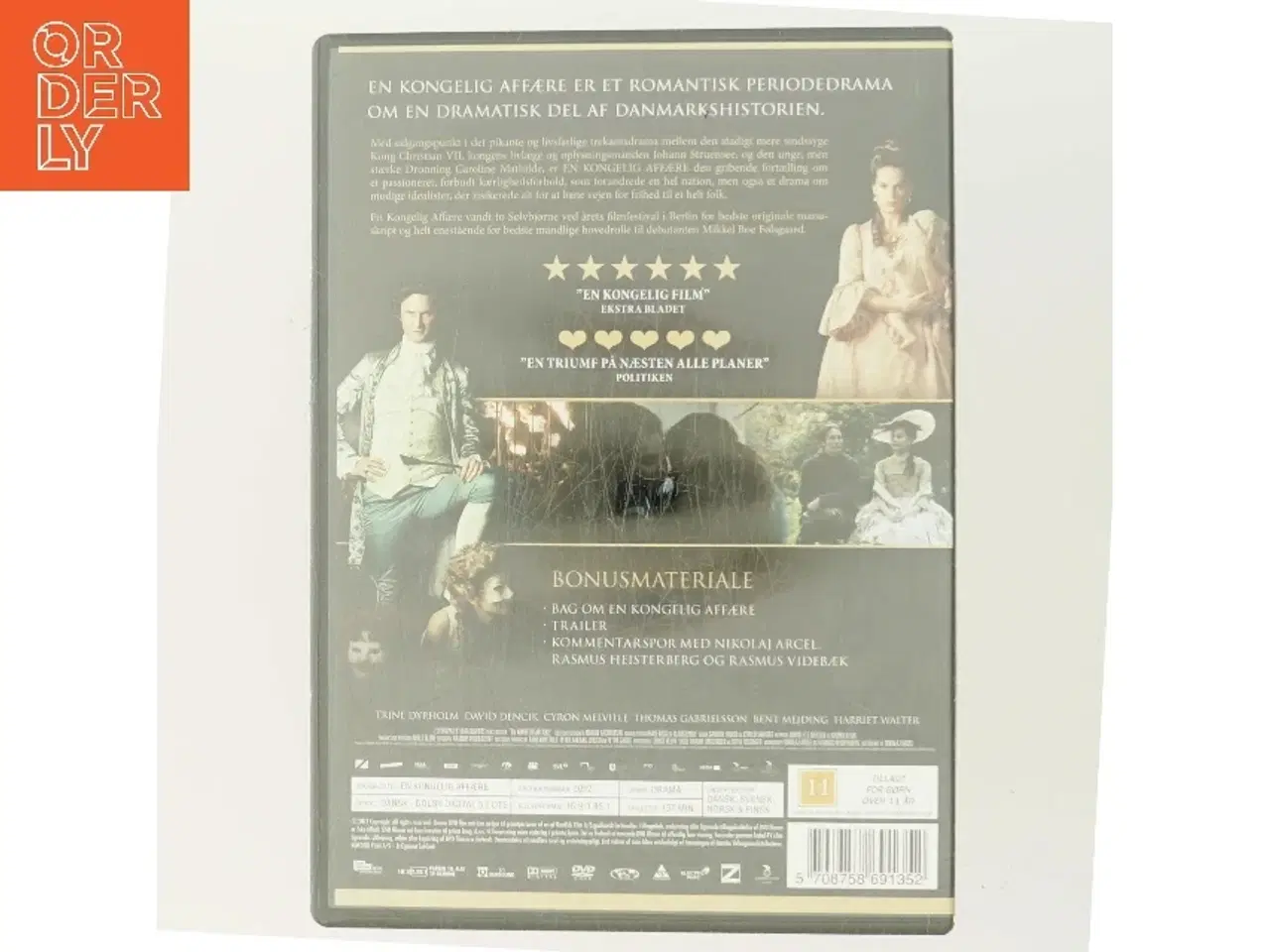 Billede 3 - En Kongelig Affære med Mads Mikkelsen (DVD)