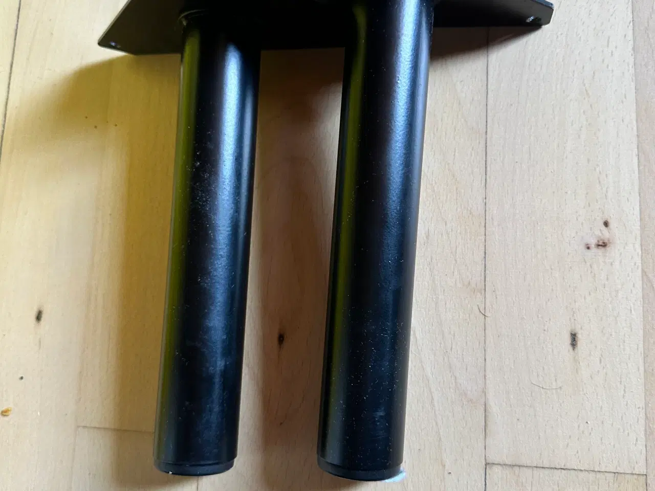 Billede 1 - Sengeben i metal til boxmadresser 