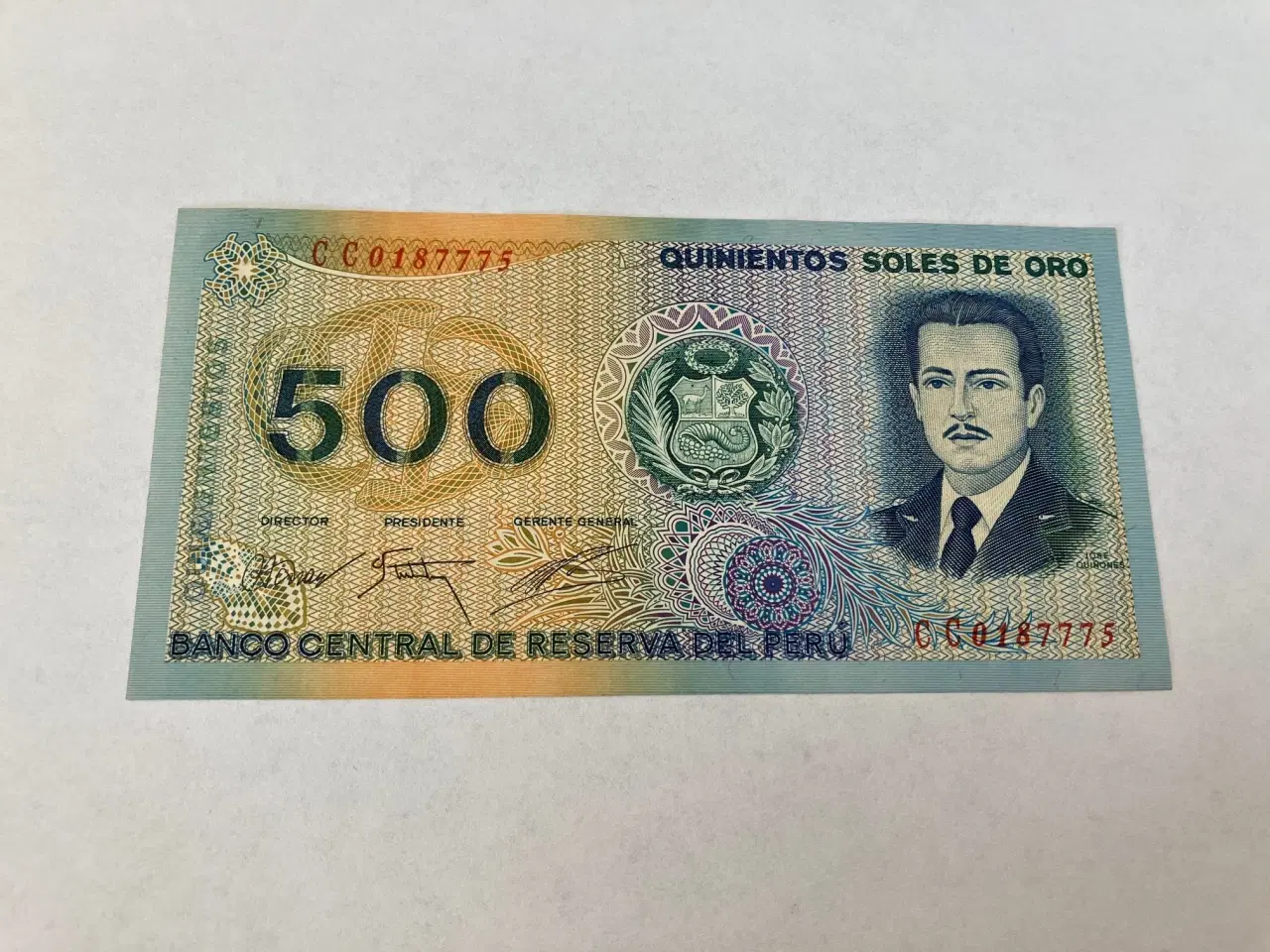Billede 1 - 500 Soles De Oro Peru