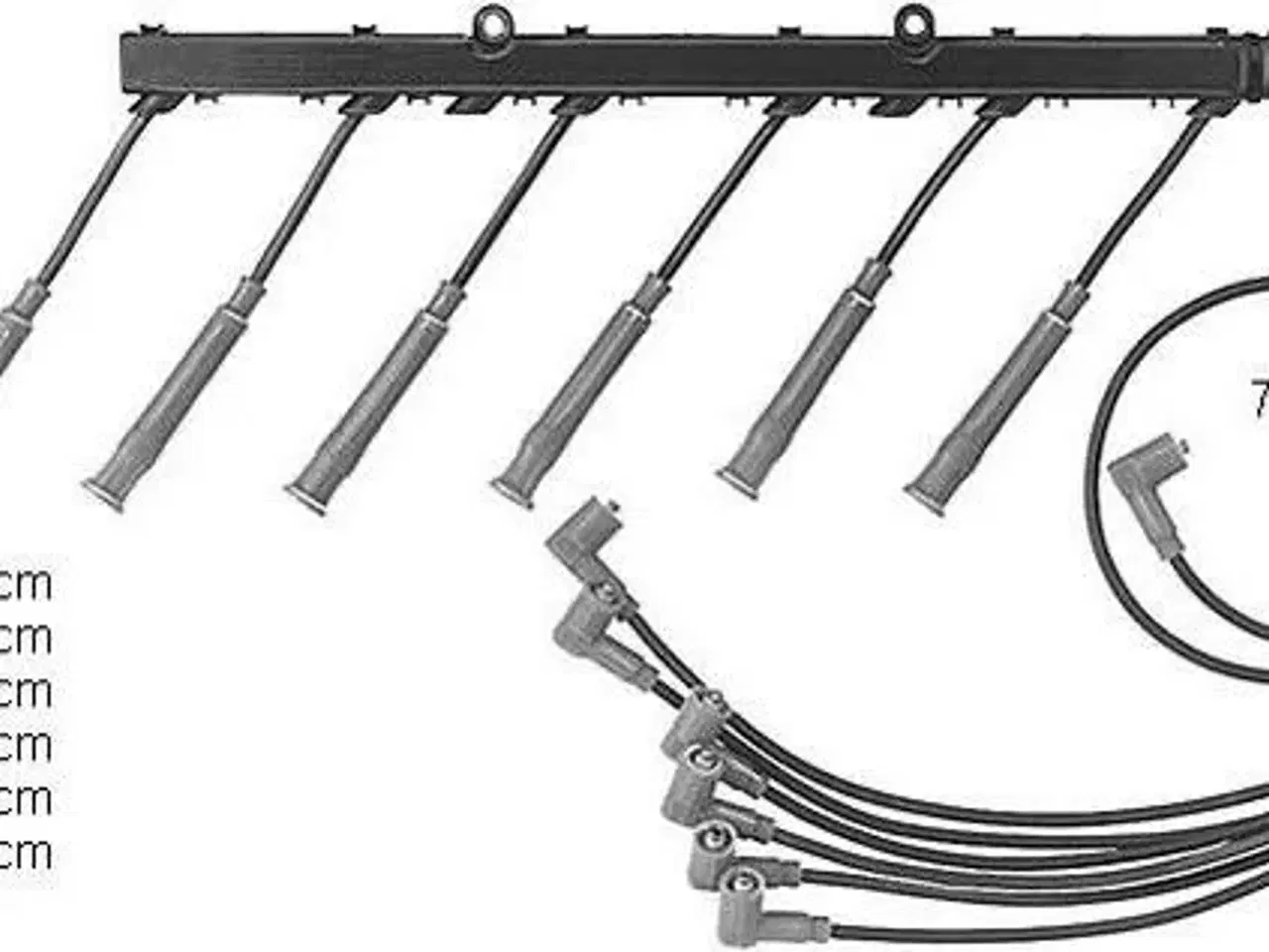 Billede 1 - Tændkabelsæt BMW E21/E12