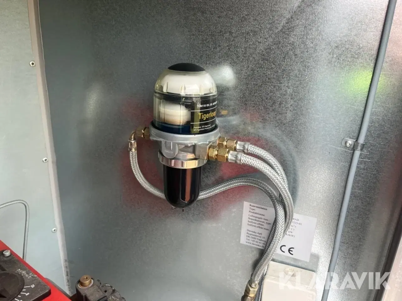 Billede 9 - Ventilationsanlæg med Diesel Fyr Davenka R8000O-D
