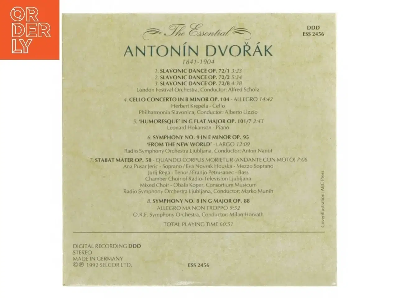 Billede 2 - The Essential Dvořák CD