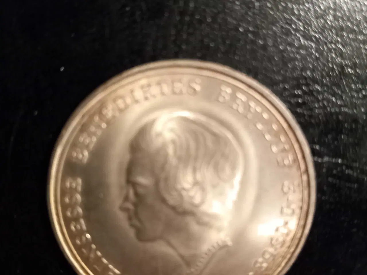 Billede 2 - 10 kr.sølvmønt. Prinsesse Benediktes bryllup 1968