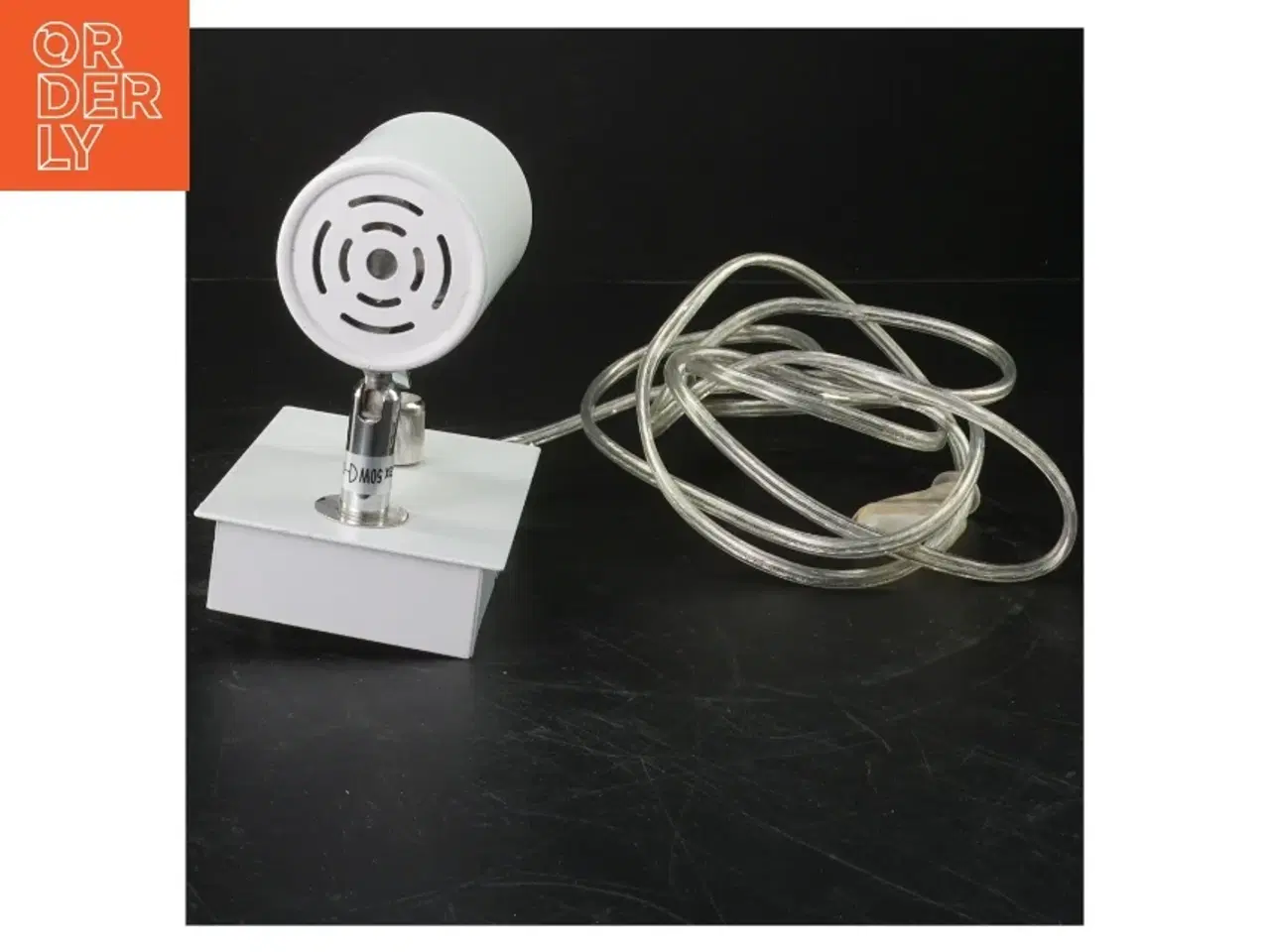 Billede 4 - Spotlampe med ledning fra Mark Sljd (str. 12x11x8 cm)