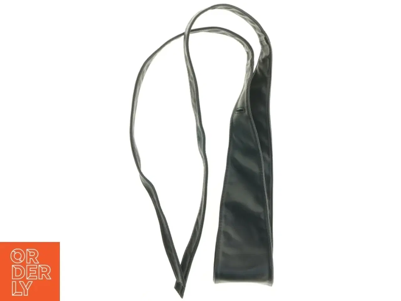 Billede 1 - Sort læder bælte fra Anna Field (str. 232 x 11 cm)