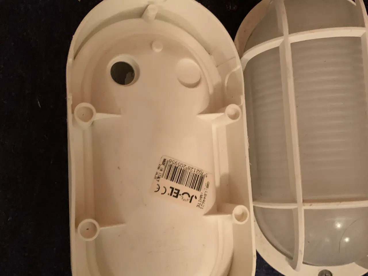 Billede 2 - 4 hvide væglamper fra JOEL - 20 cm højr