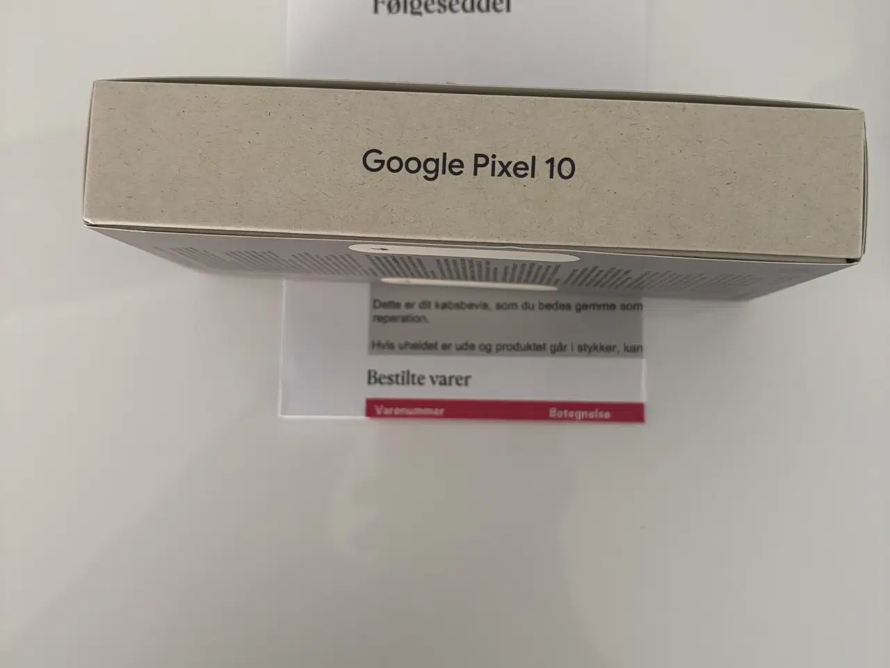 Billede 3 - Google Pixel 10 – Helt ny uåbnet (Obsidian/sort) –