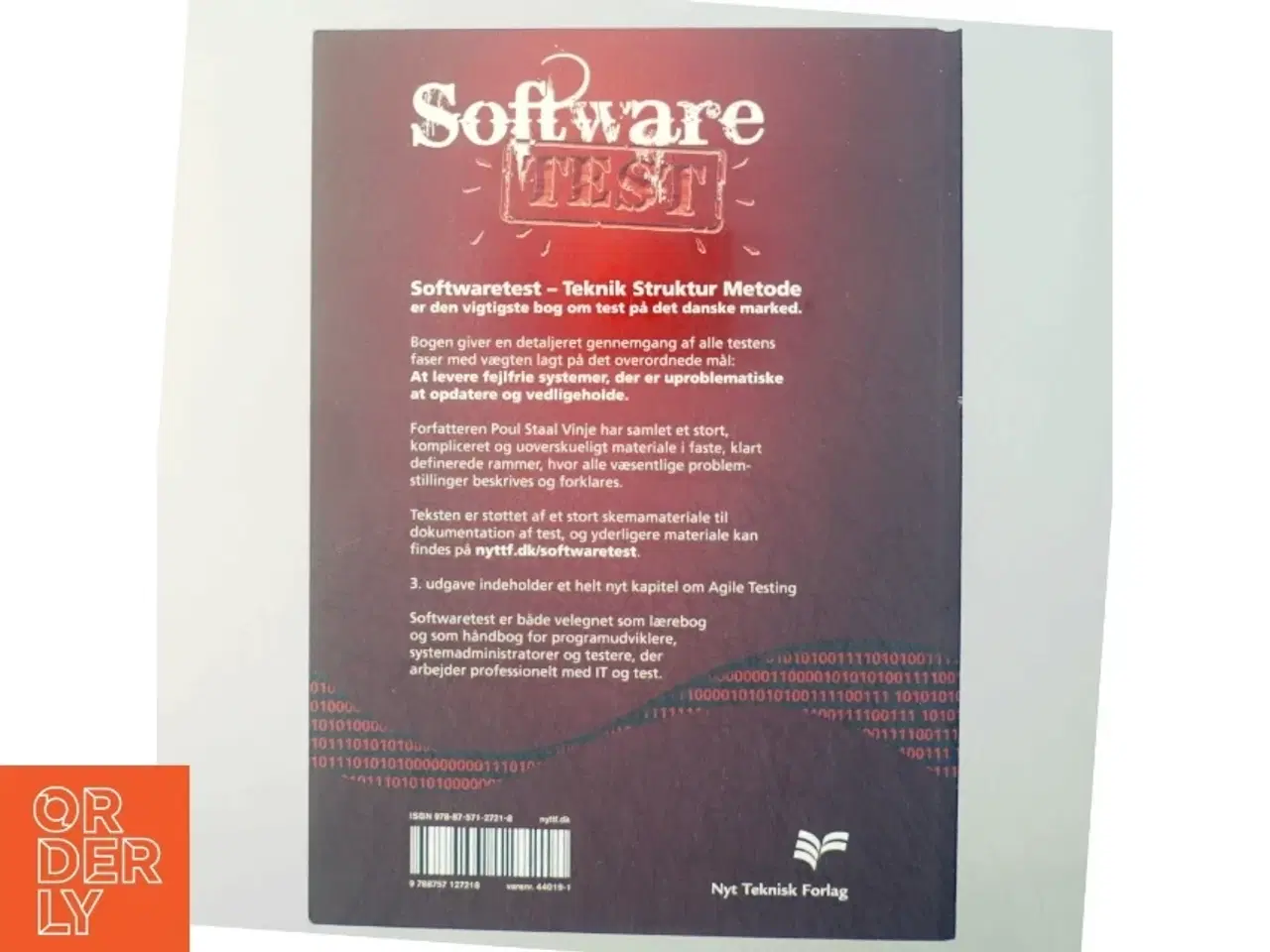 Billede 3 - Softwaretest: Teknik, struktur, metode af Poul Staal Vinje (Bog)