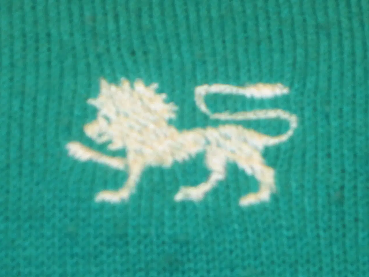 Billede 3 - Tynd herrestriktrøje i grøn farve