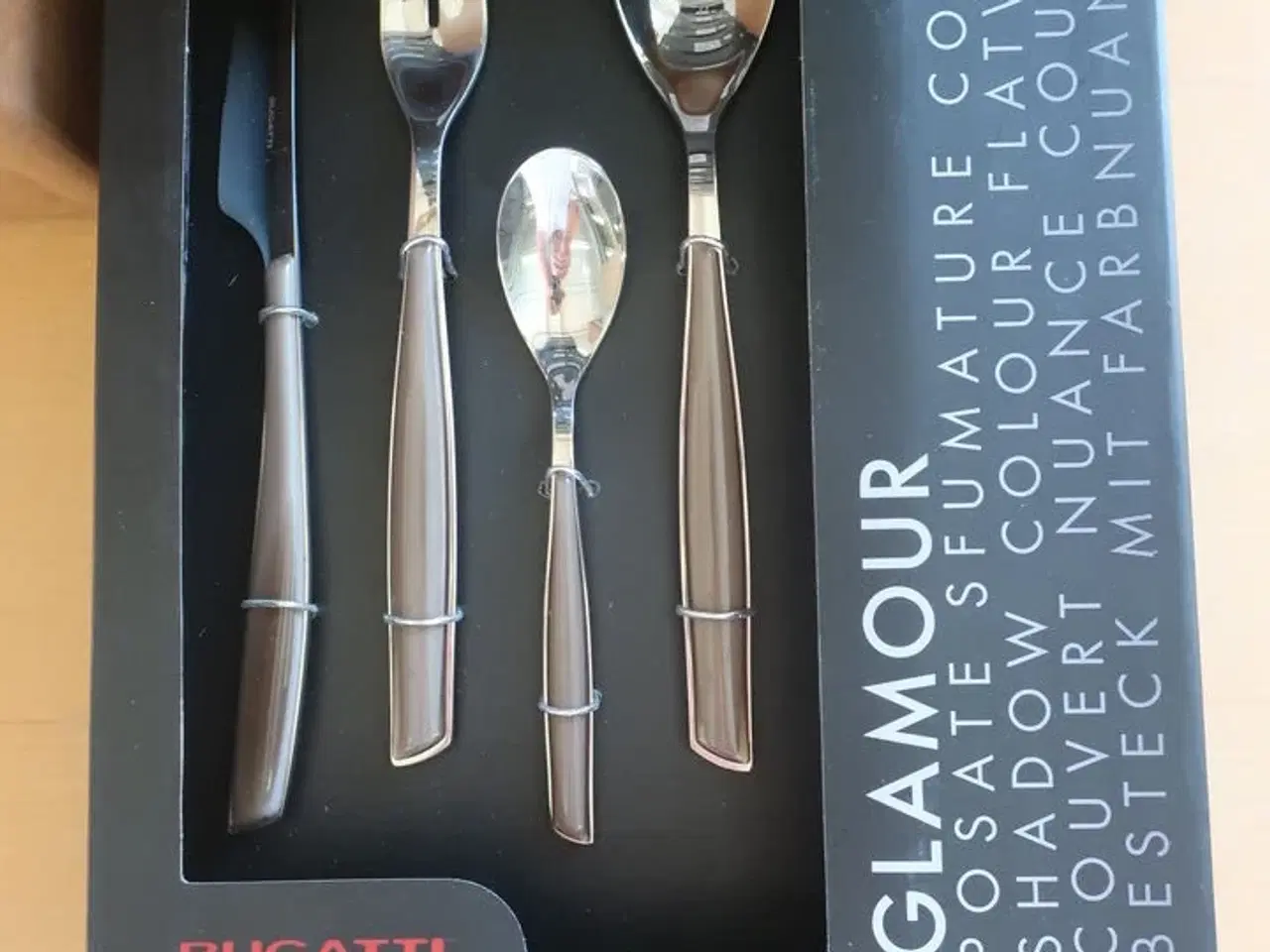 Billede 1 - 24 stk. BUGATTI Glamour Tabacco bestik