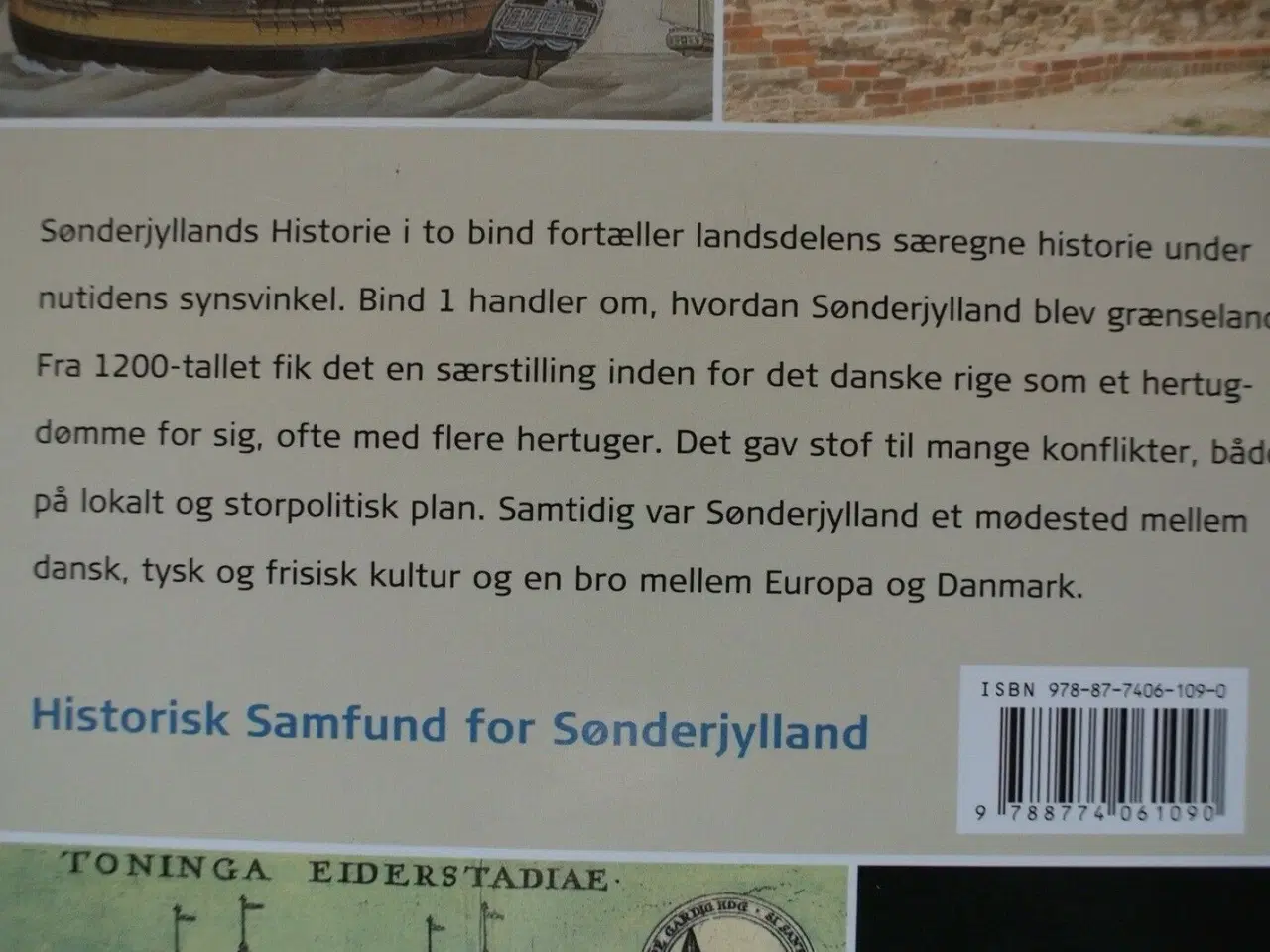 Billede 2 - sønderjyllands historie indtil 1815, red. af hans 