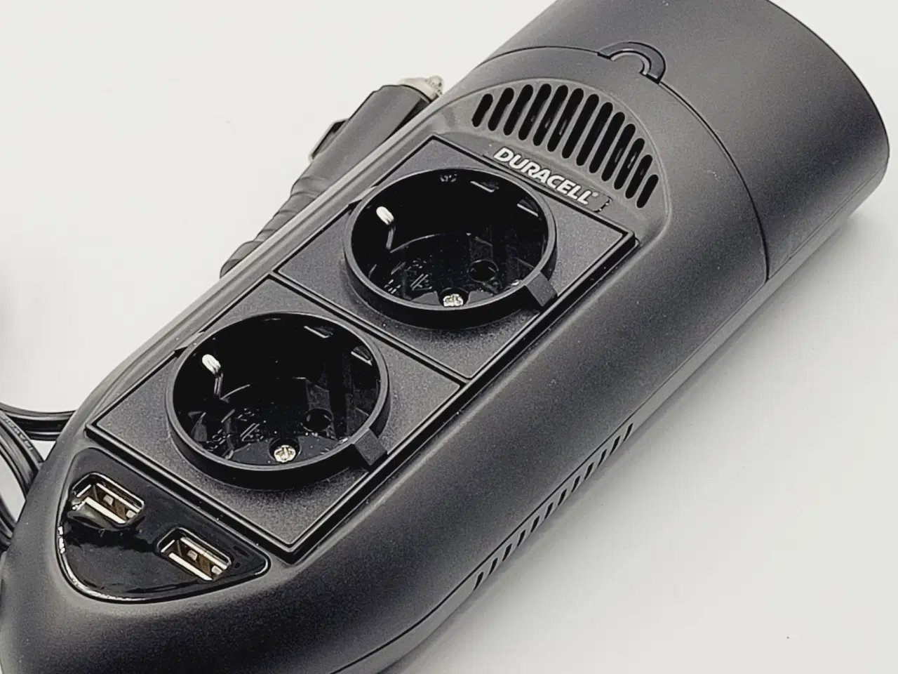 Billede 2 - ⭐️· Duracell 150W Strøminverter til Bil 230V + USB