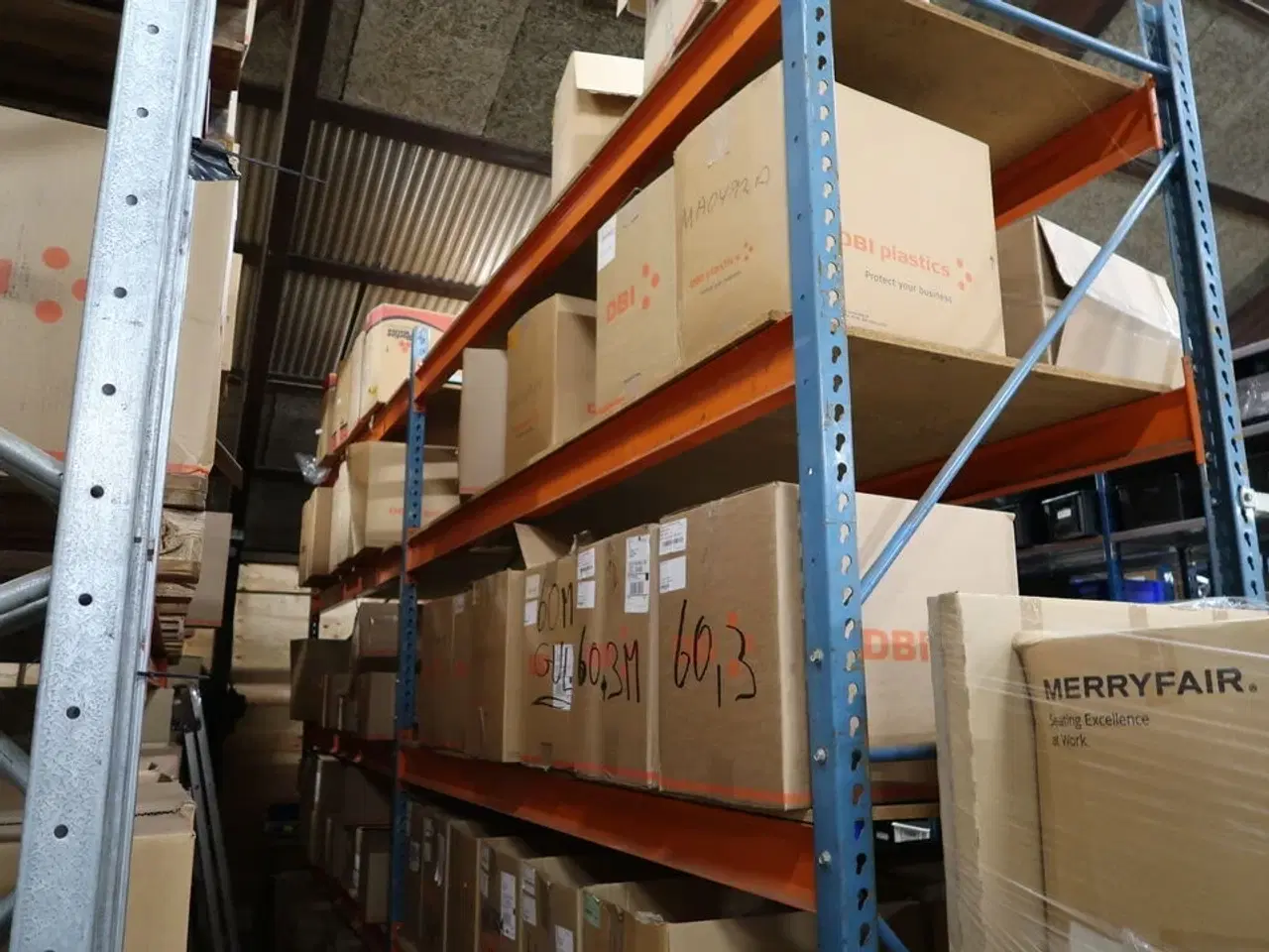 Billede 3 - 2 fag lagerreoler uden indhold