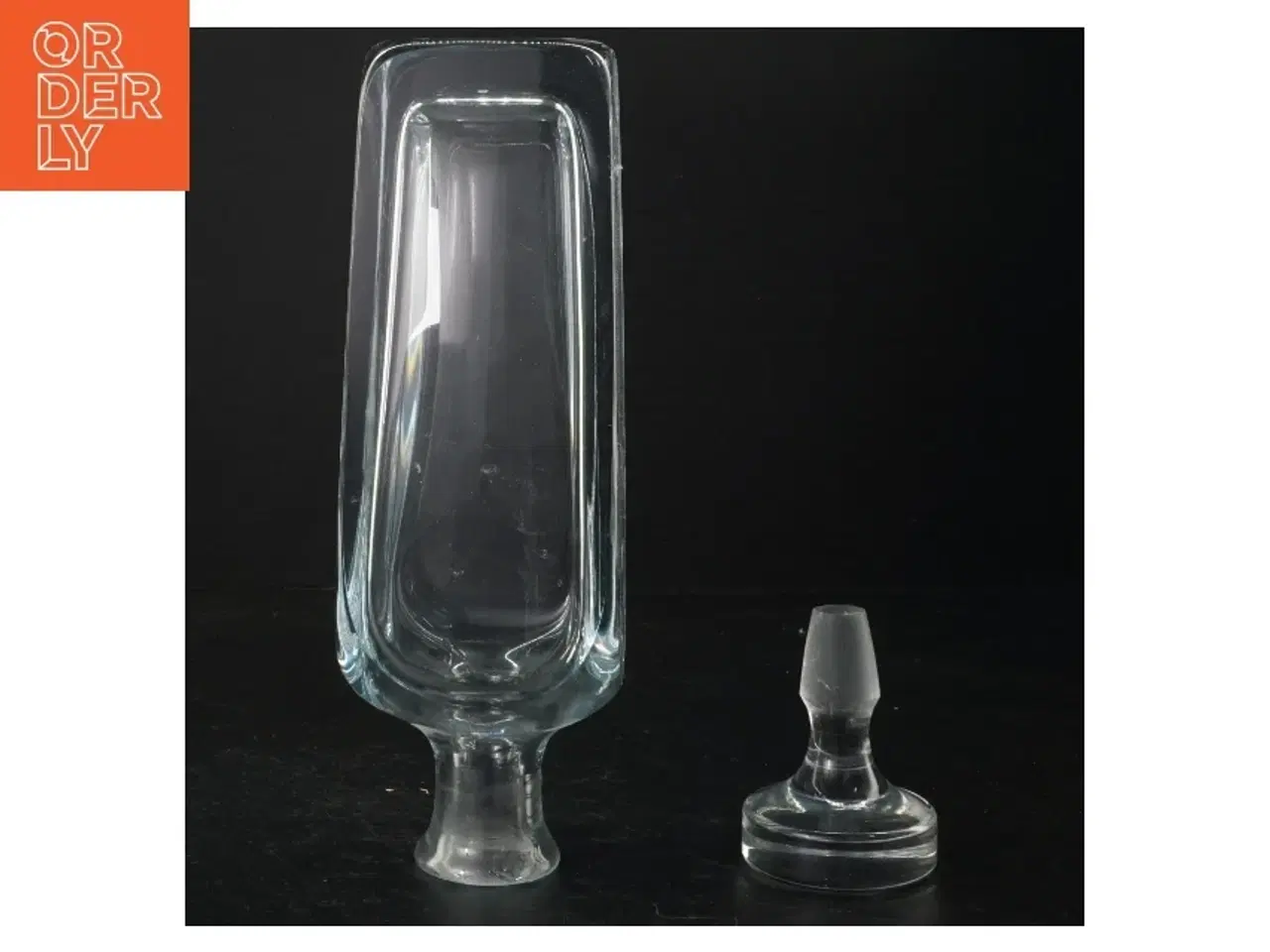 Billede 2 - Glaskaraffel (str. 29 x 8 cm)